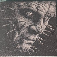 Pinhead Horror Coffee Coaster